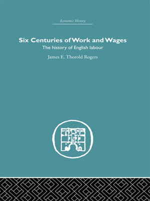 cover image of Six Centuries of Work and Wages